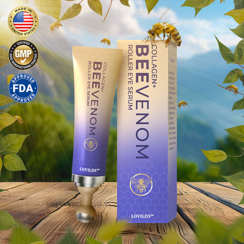 ✨ 【Official Flagship Store】LOVILDS® Collagen+ Bee Venom Roller Eye Cream(Dermatologist Approved)
