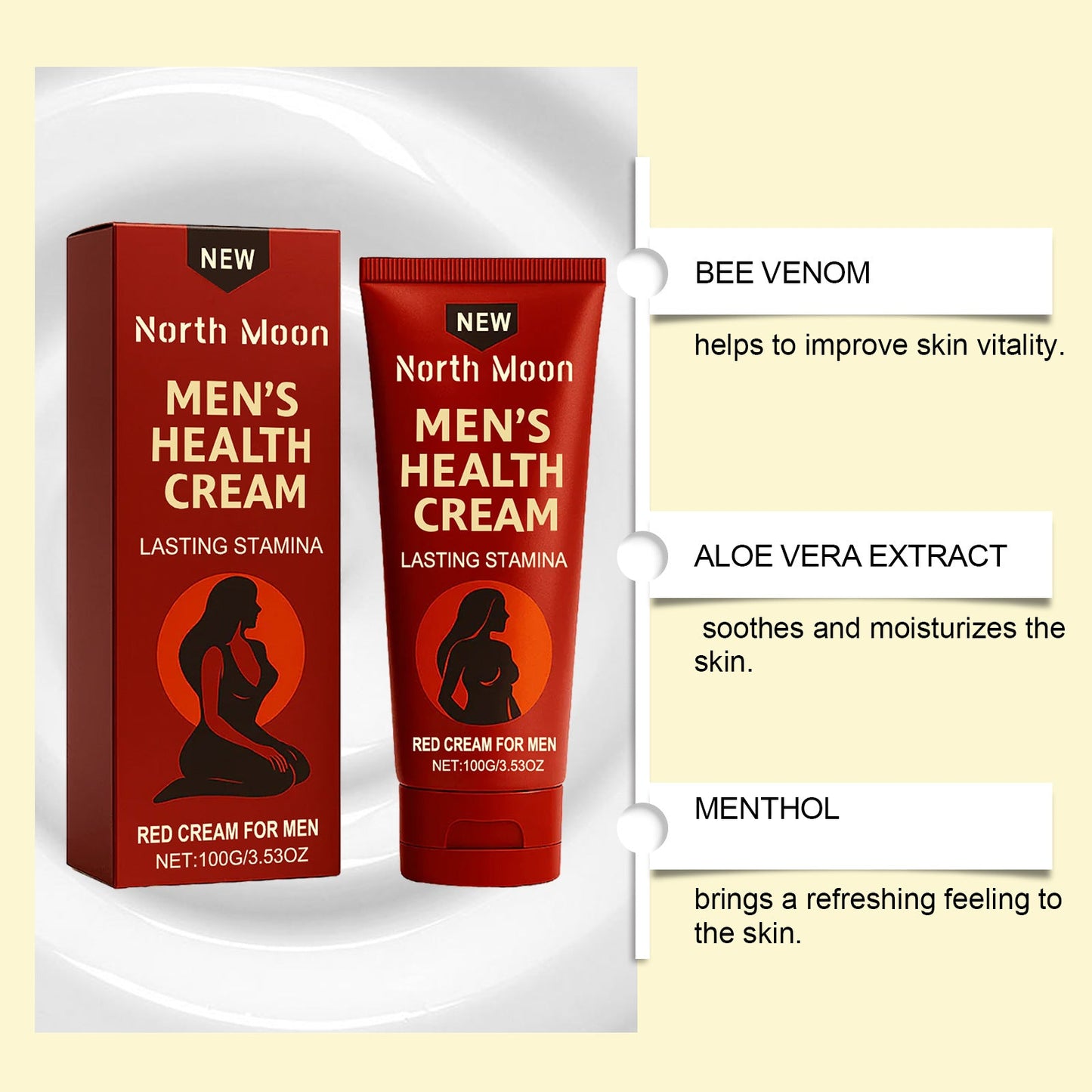 BBOJI™ Peakforce Cream for Men | Increase your penis size by up to 4.5 cm in just 7 days!