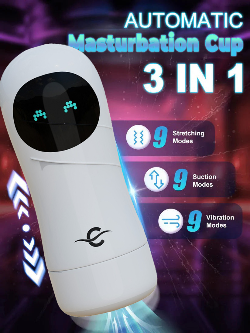 Discreet Delivery-Smart Suction & Stroke Device – Fully Automated for Effortless Enjoyment