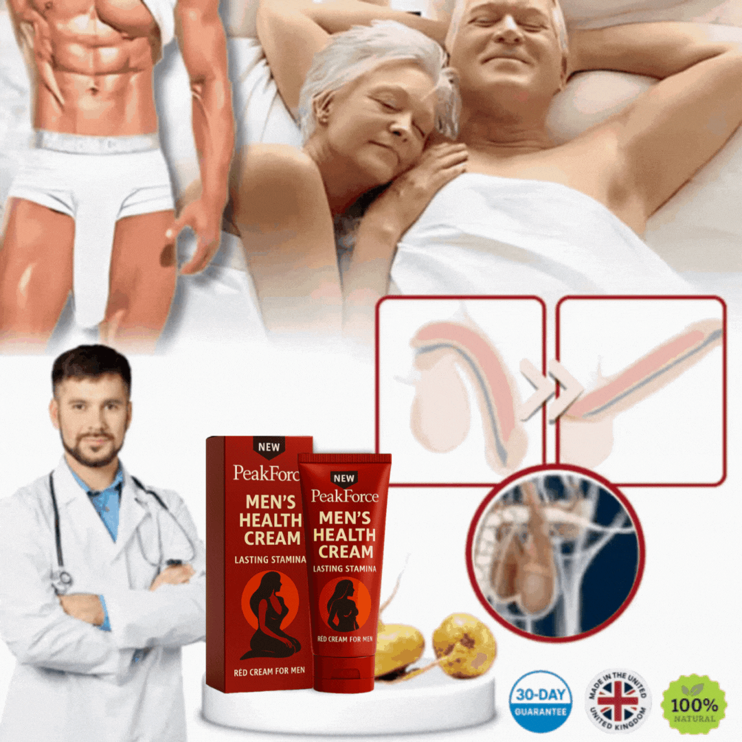 BBOJI™ Peakforce Cream for Men | Increase your penis size by up to 4.5 cm in just 7 days!