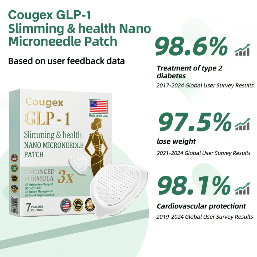 𝑀𝑎𝑦𝑜 𝐶𝑙𝑖𝑛𝑖𝑐 𝑅𝑒𝑐𝑜𝑚𝑚𝑒𝑛𝑑𝑒𝑑 | 𝑂𝑓𝑓𝑖𝑐𝑖𝑎𝑙 𝑆𝑡𝑜𝑟𝑒 |Cougex® Nano-Microneedle Wellness Patch | Curbs Cravings + Sustained Release | USA-Made