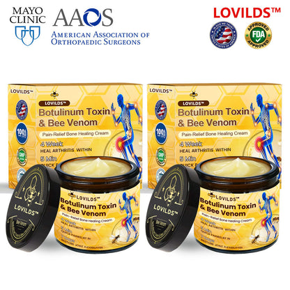 LOVILDS™ Botulinum Toxin & Bee Venom Pain-Relief Bone Healing Cream